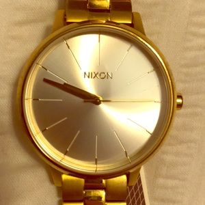 Nixon Kensington Watch -All Gold -Vintage Inspired